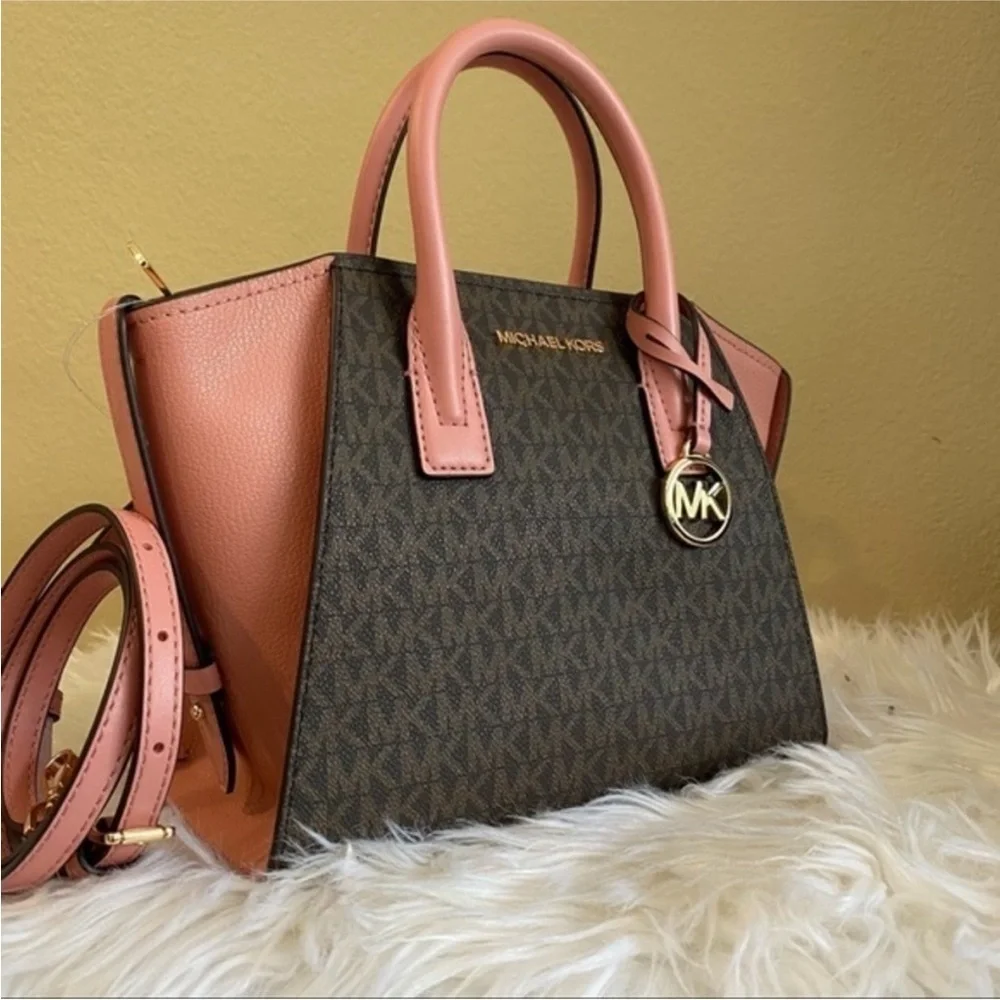 Michael Kors Avril small satchel bag - Picture 4 of 15